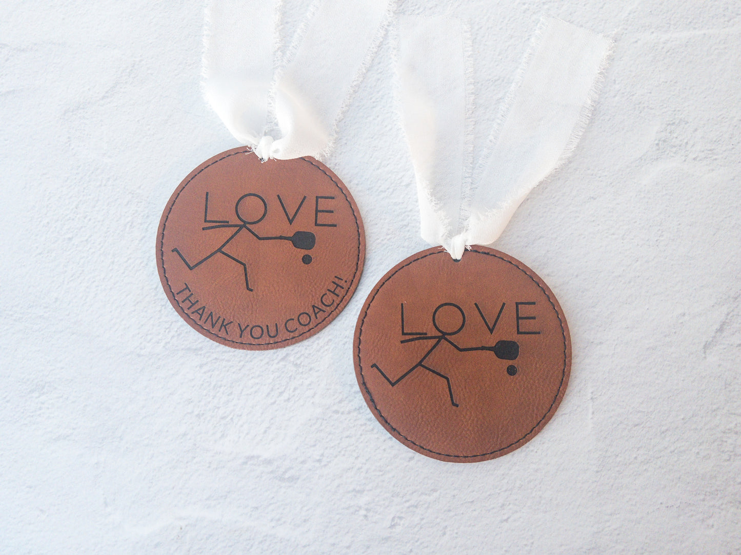 Leatherette Christmas Ornaments