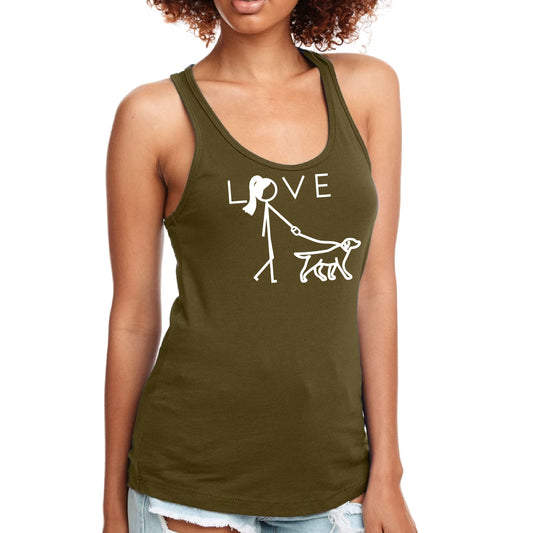 Dog Walking Women's Tank Top