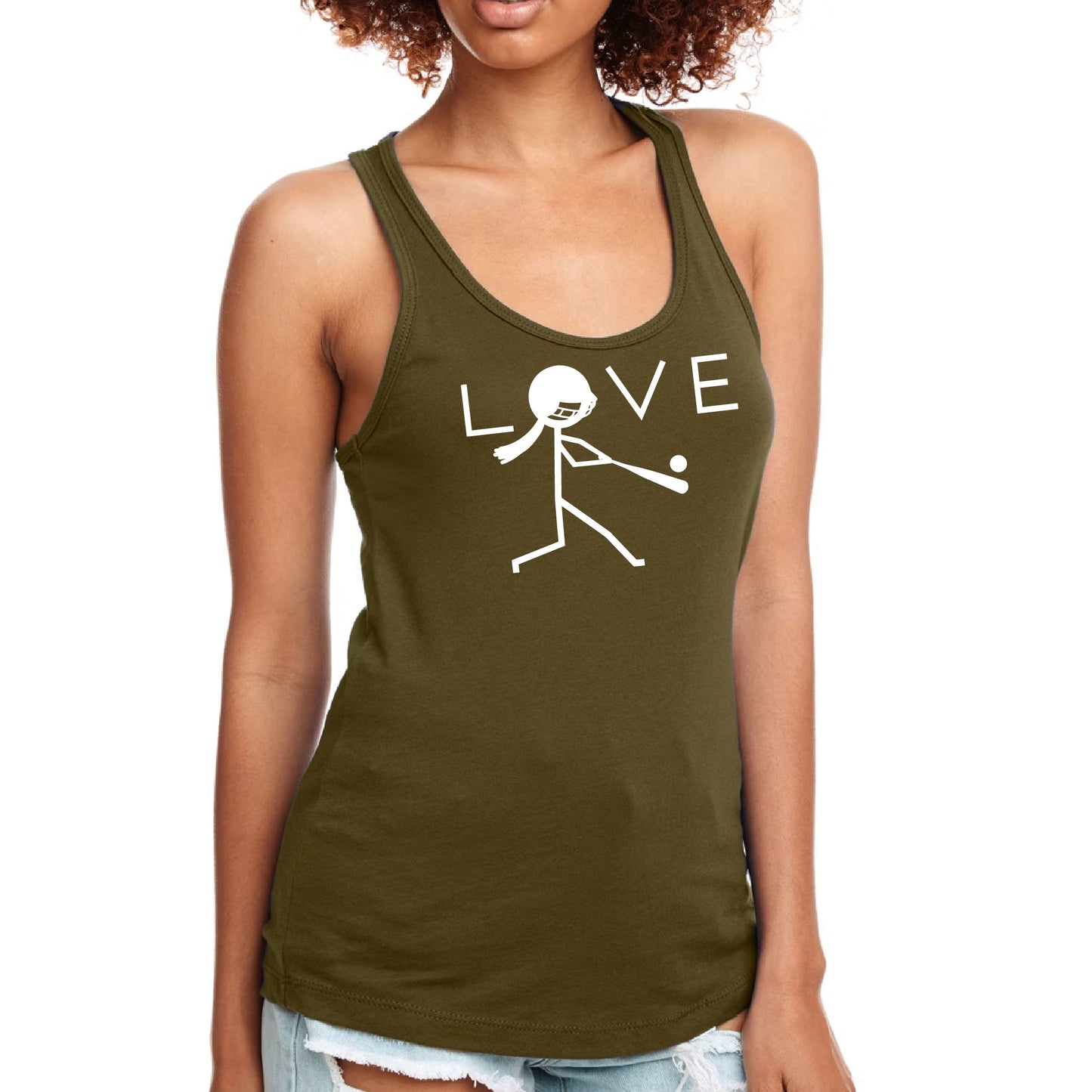 Softball Women's Tank Top