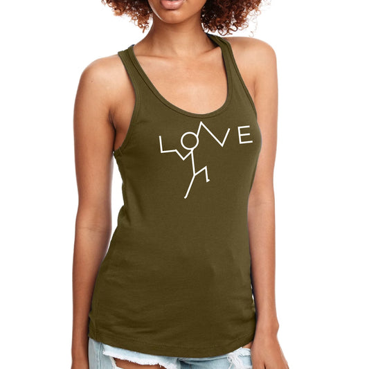 Rock Climbing Women's Tank Top