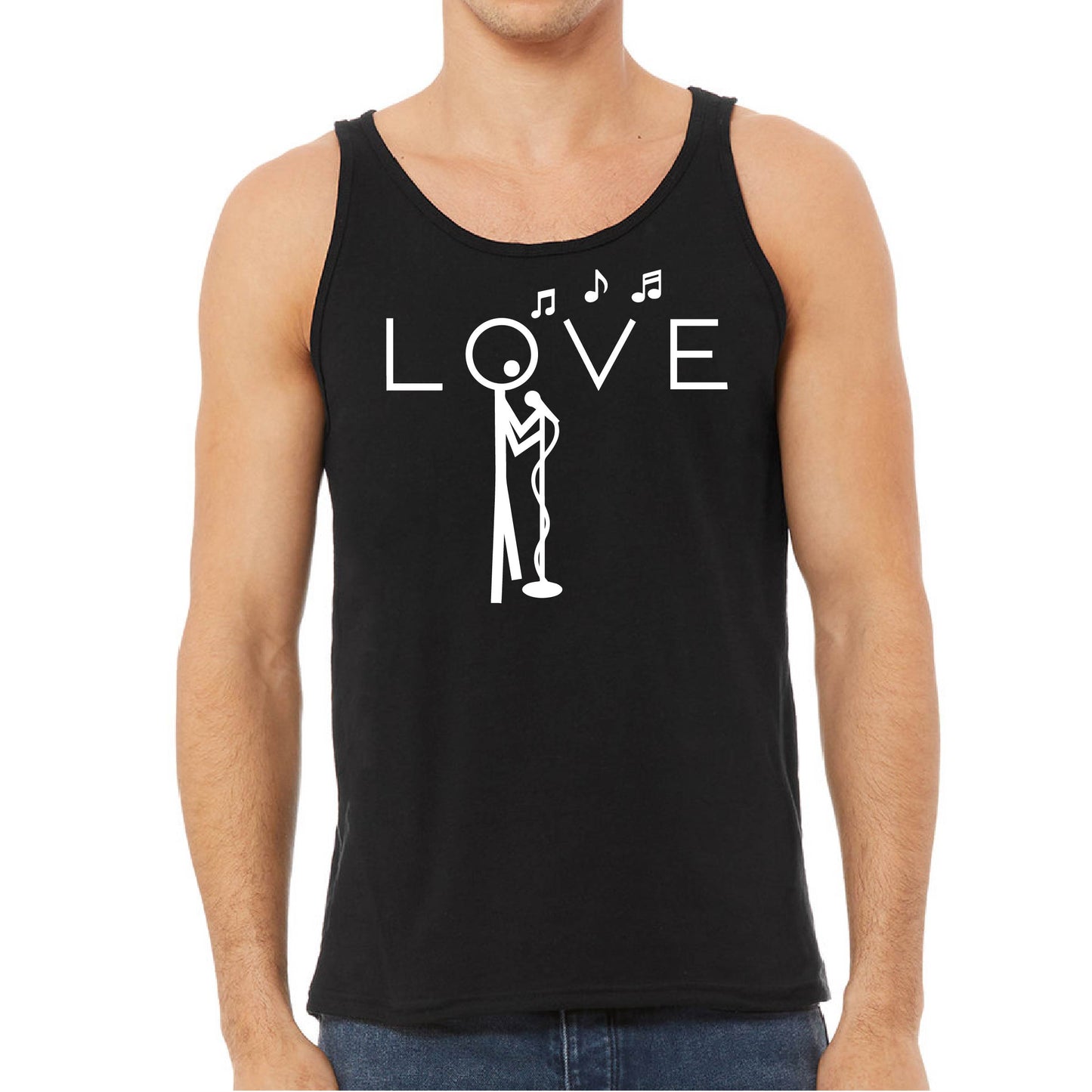 Singing Men's Tank Top