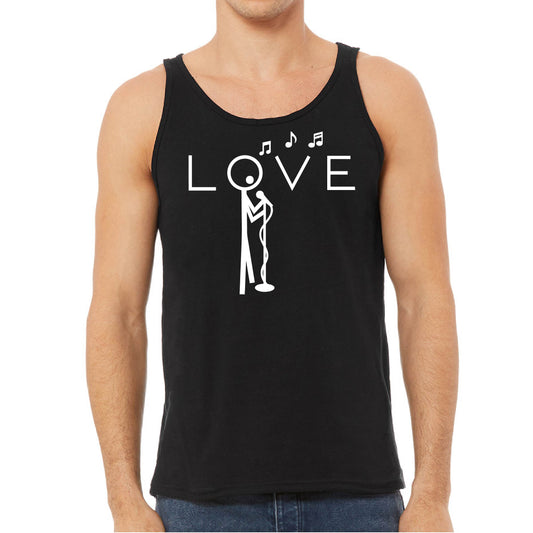 Singing Men's Tank Top