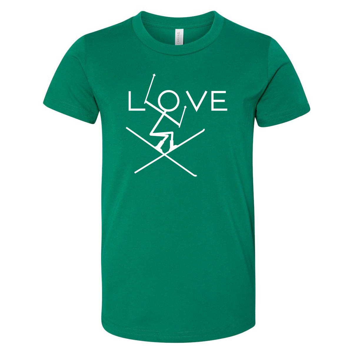 Skiing - Free Youth T-shirt