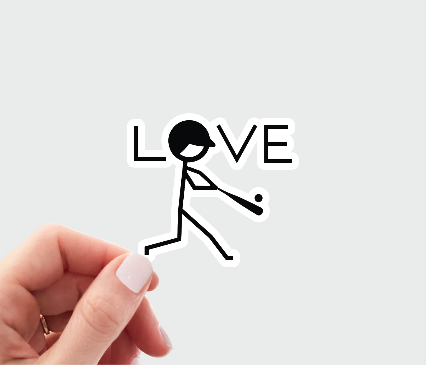 Baseball Sticker