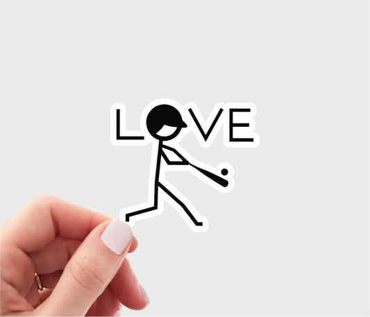 Baseball Sticker