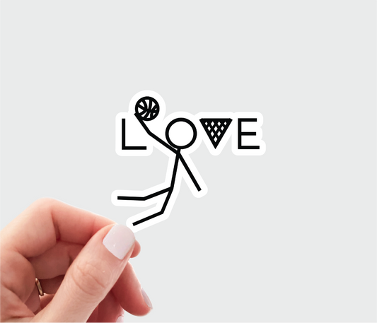 Basketball Sticker