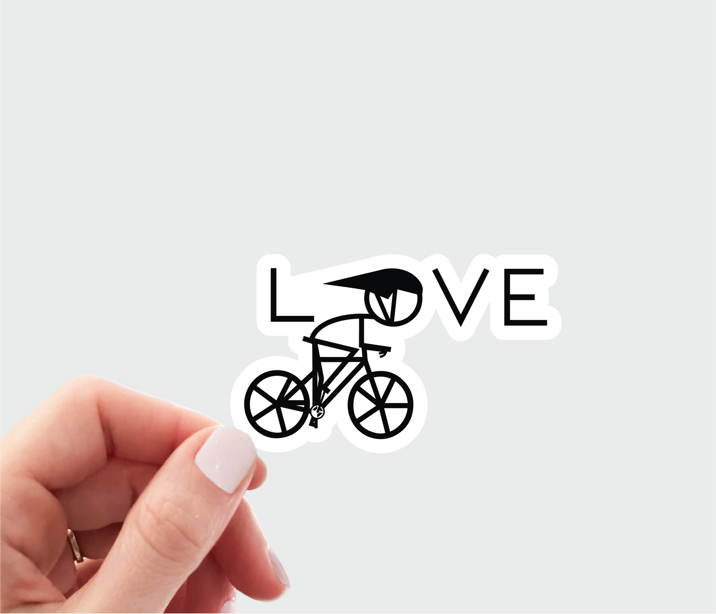 Cycling Sticker