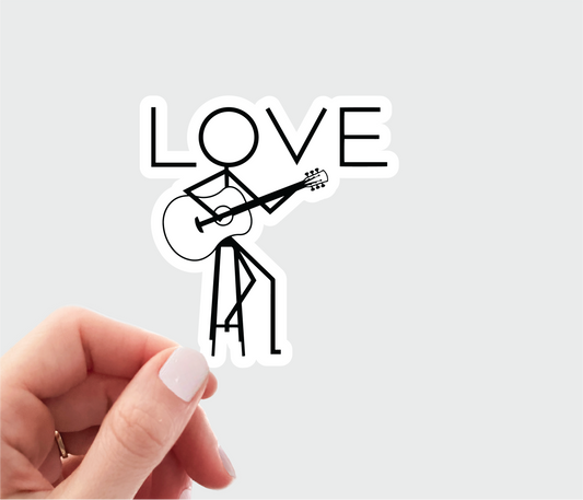 Guitar Sticker