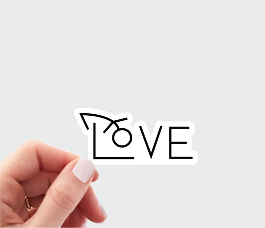 High Jump Sticker