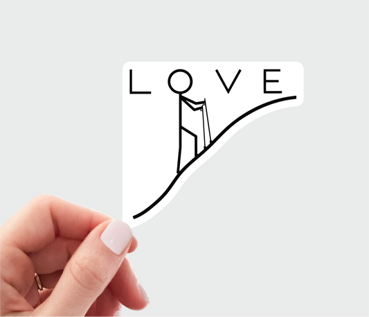 Hiking Sticker