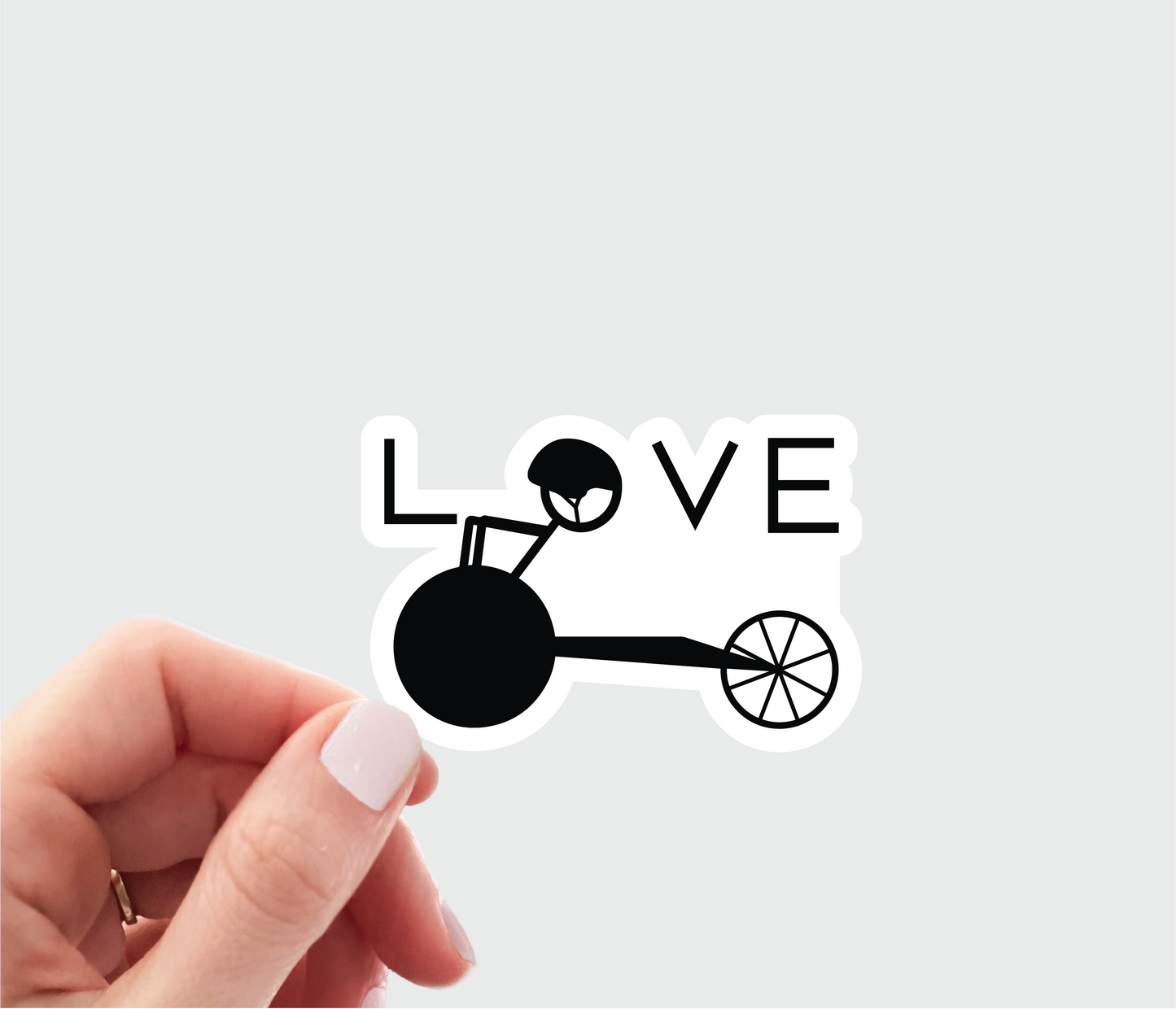 Cycling - Para Sticker