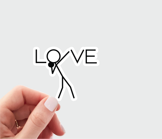 Shot Put Sticker