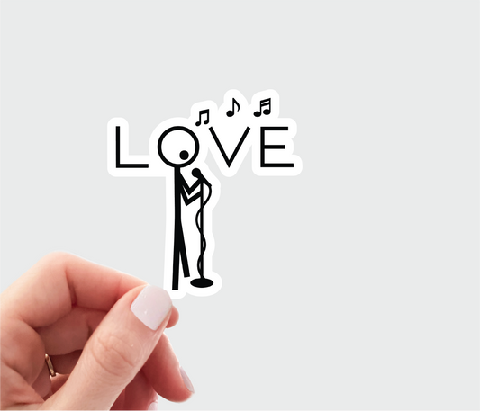 Singing Sticker