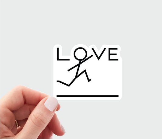 Triple Jump Sticker
