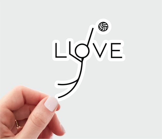Volleyball Sticker