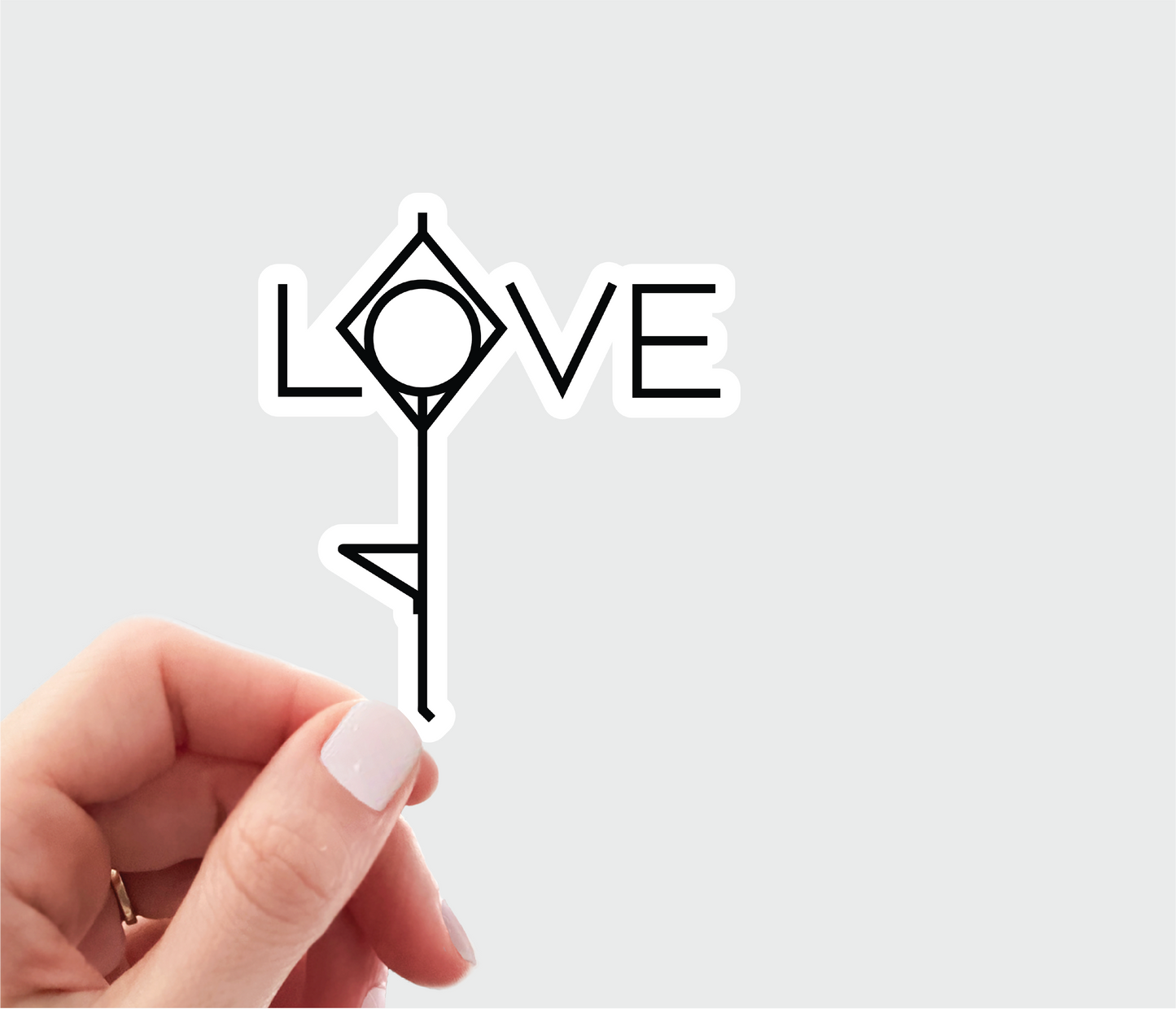 Yoga Sticker