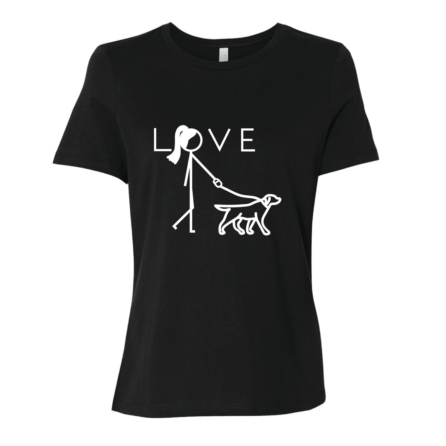 Dog Walking Women's T-shirt