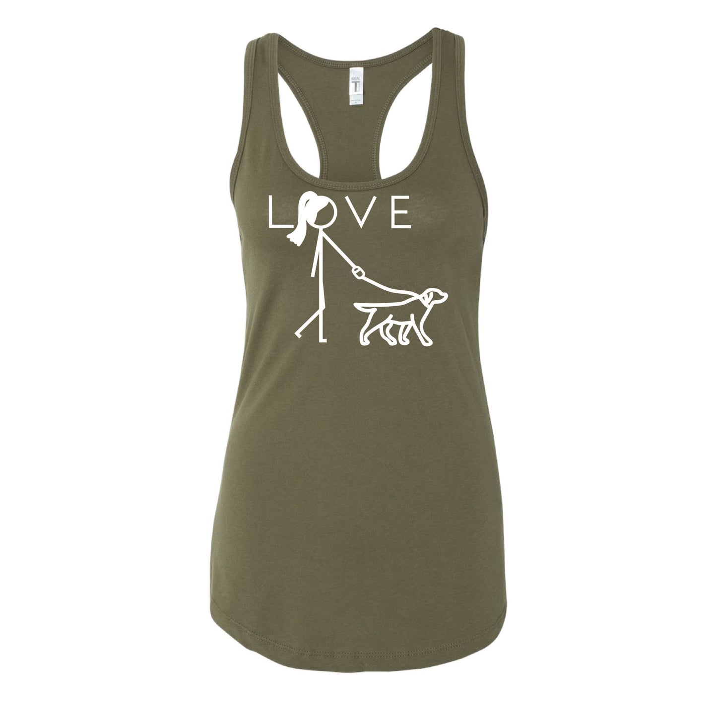 Dog Walking Women's Tank Top